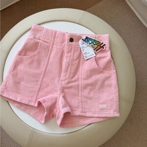 Hammies pink corduroy vintage style shorts